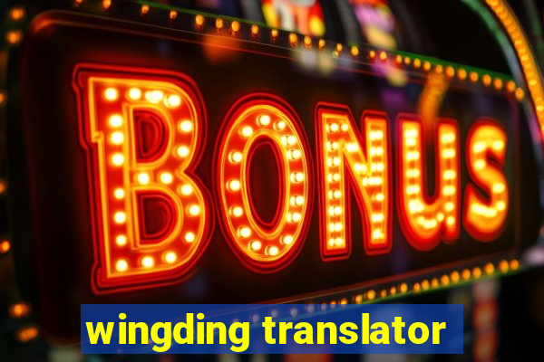 wingding translator